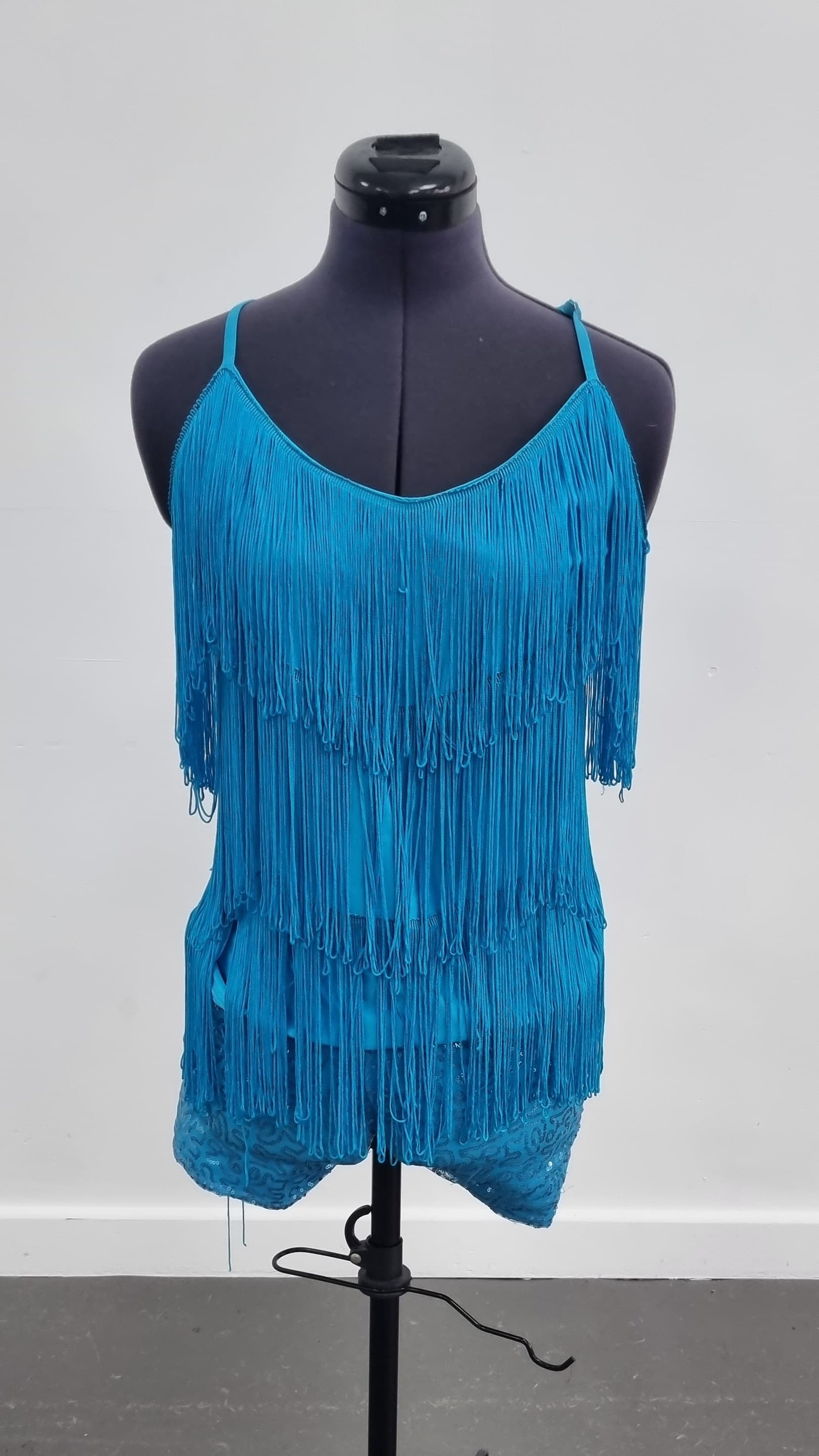 IDS Tassel Top and Shorts Set (Red & Blue) thumbnail 2