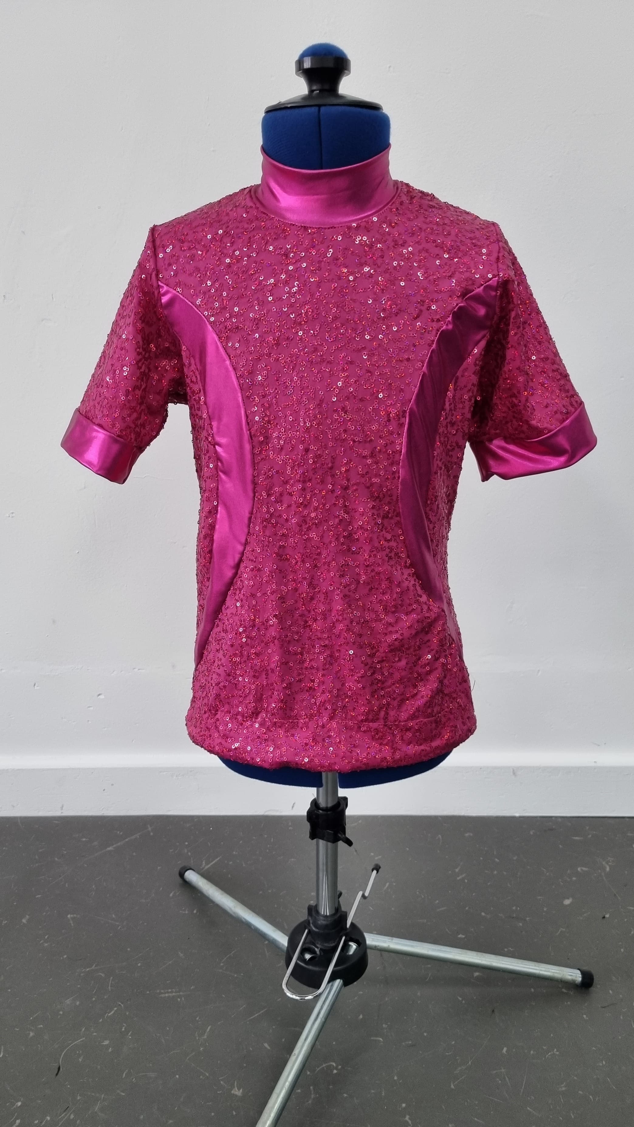 Pink Sequin Top