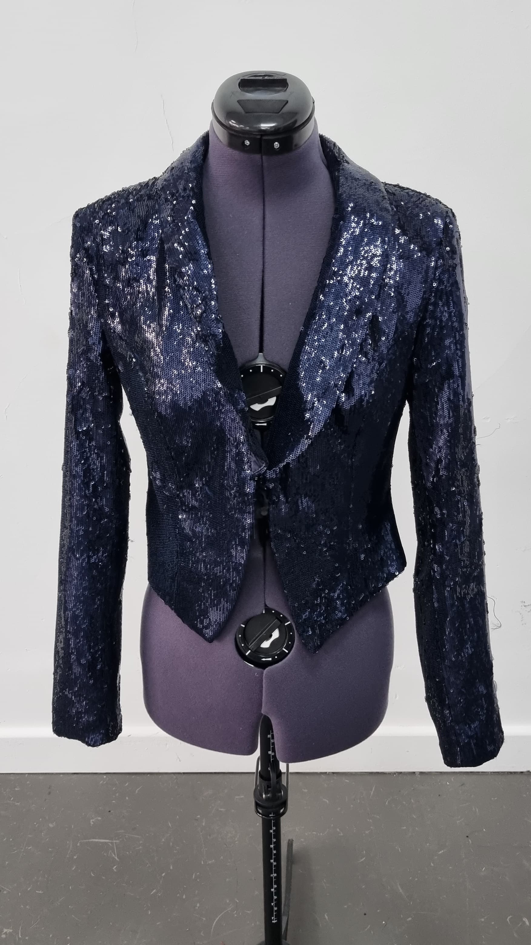 New Look Navy Sequin Jacket