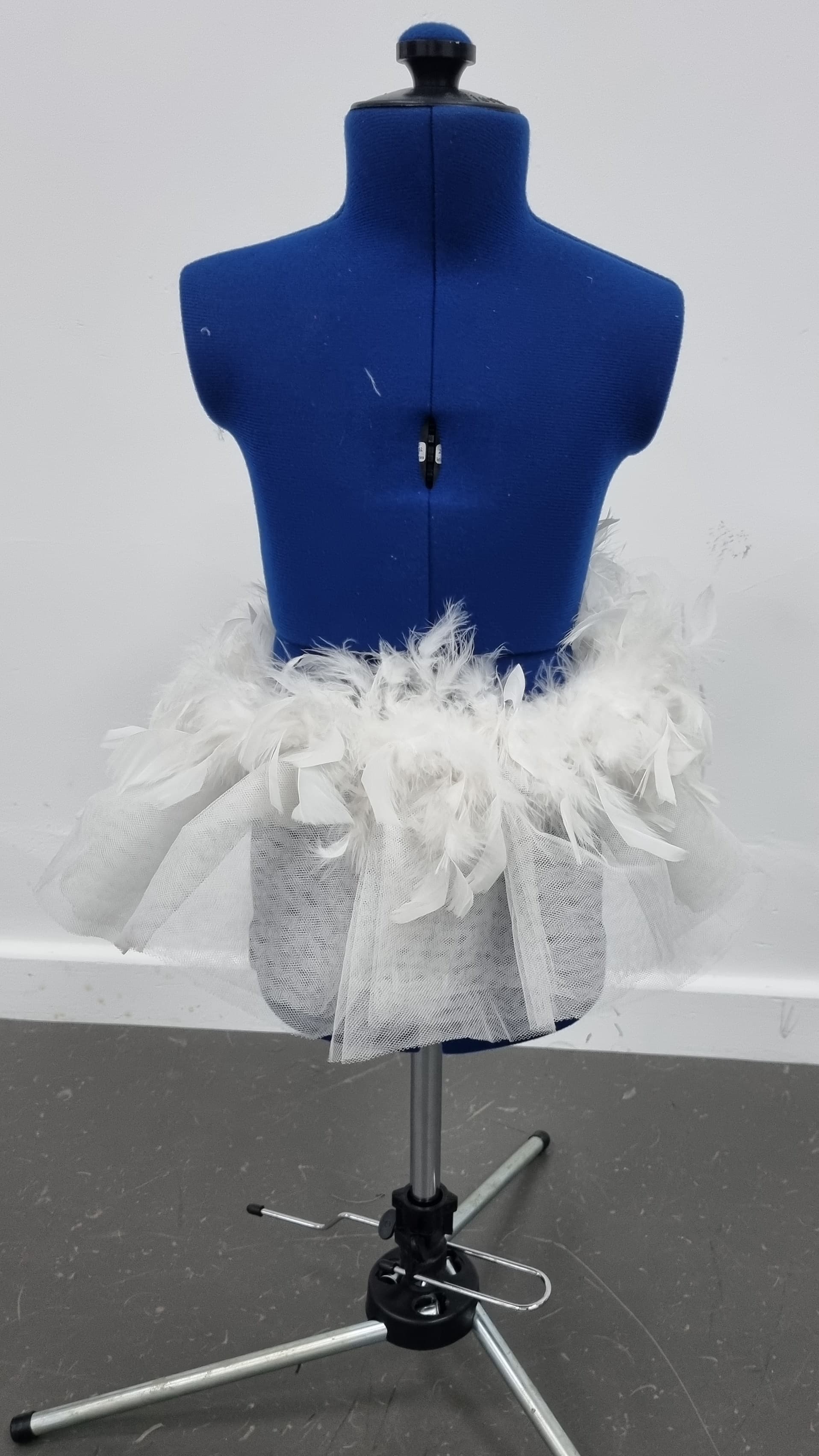 Katz Feather White Tutu Skirt