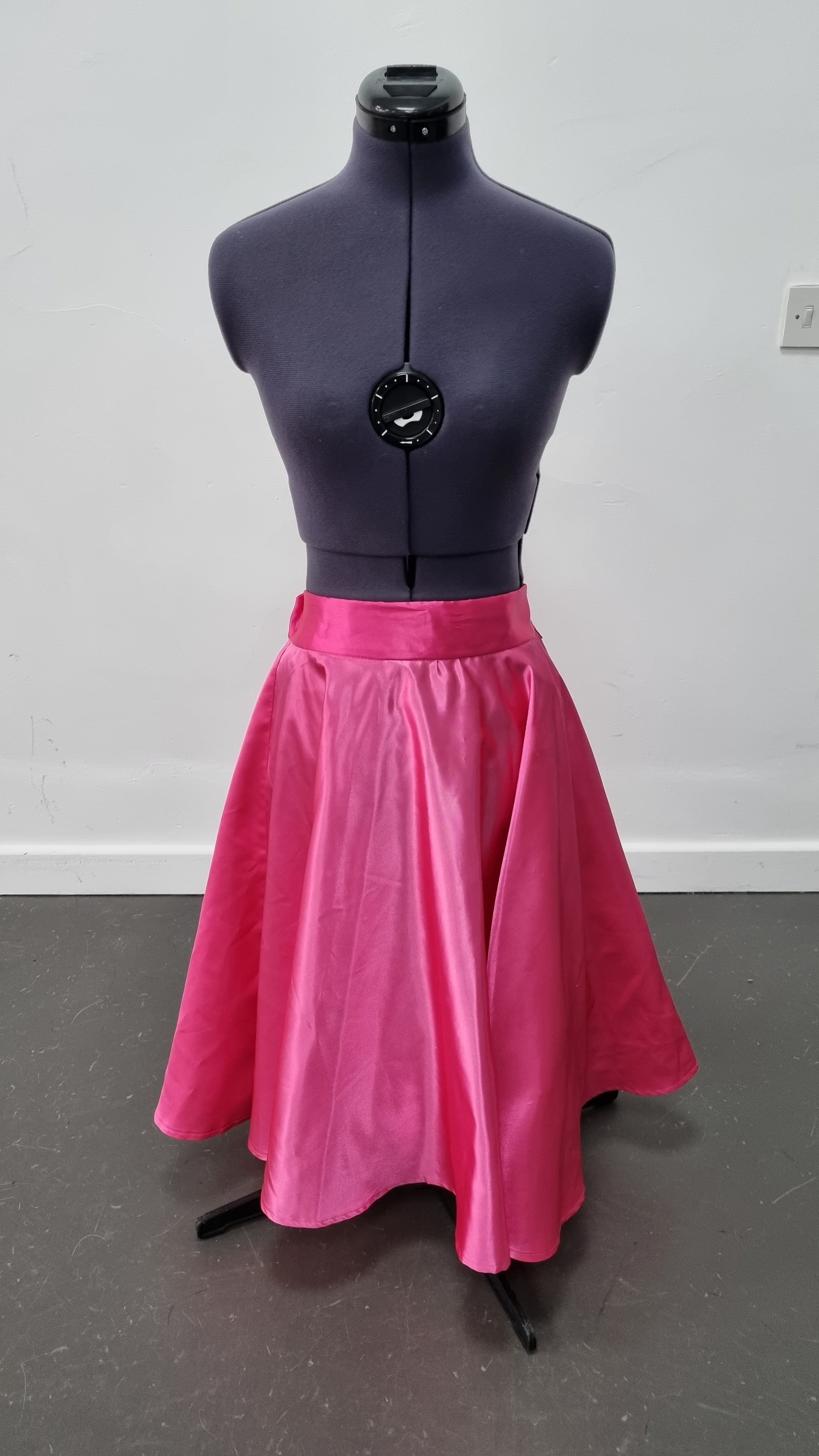 IDS Rock n Roll Satin Skirt (Pink, Blue & Green)
