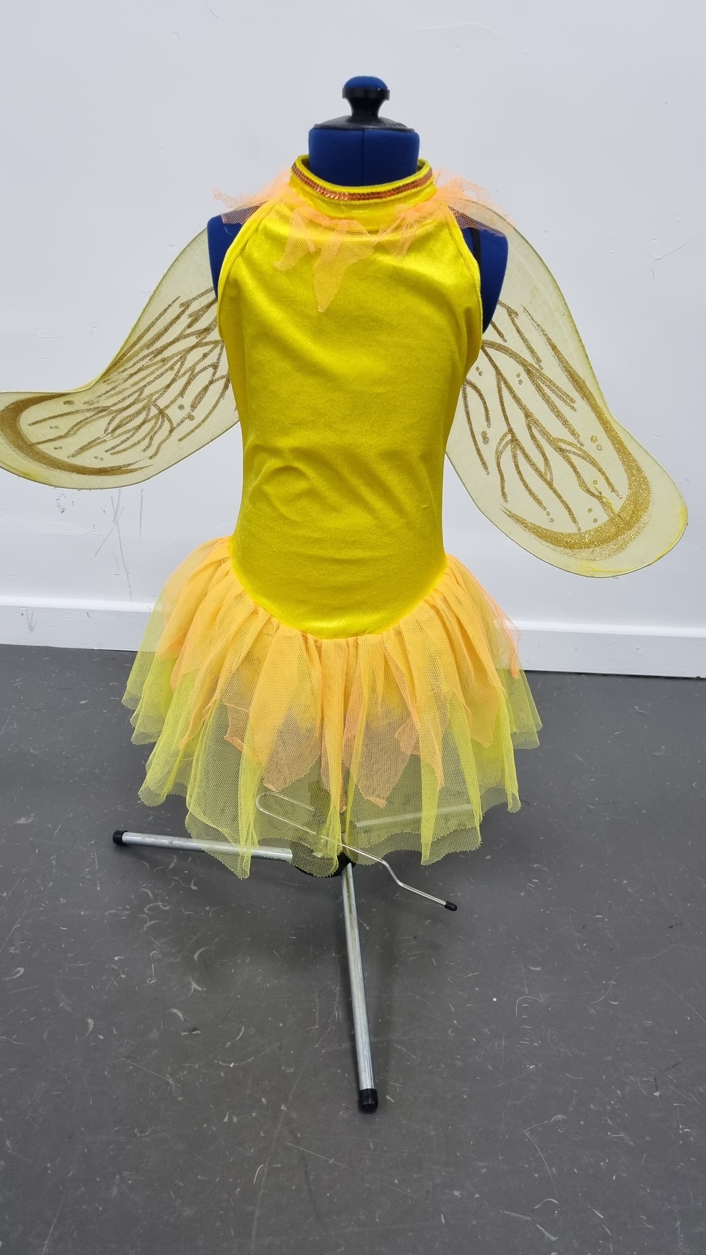 Yellow High Neck Tutu