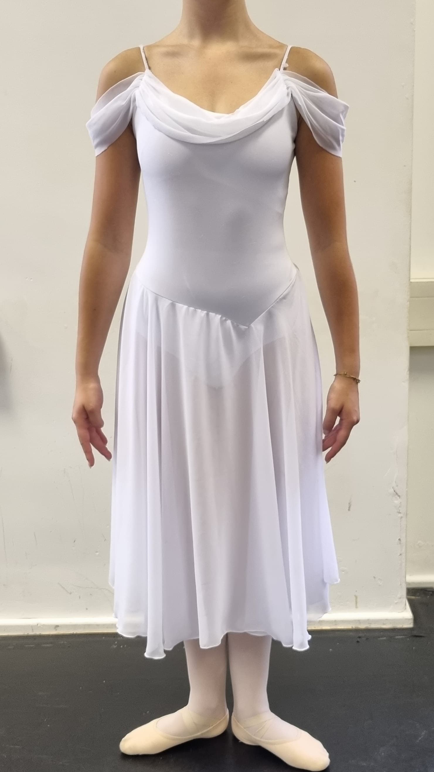 Les Sylphides Cold Shoulder Dress (Various Colours) thumbnail 4