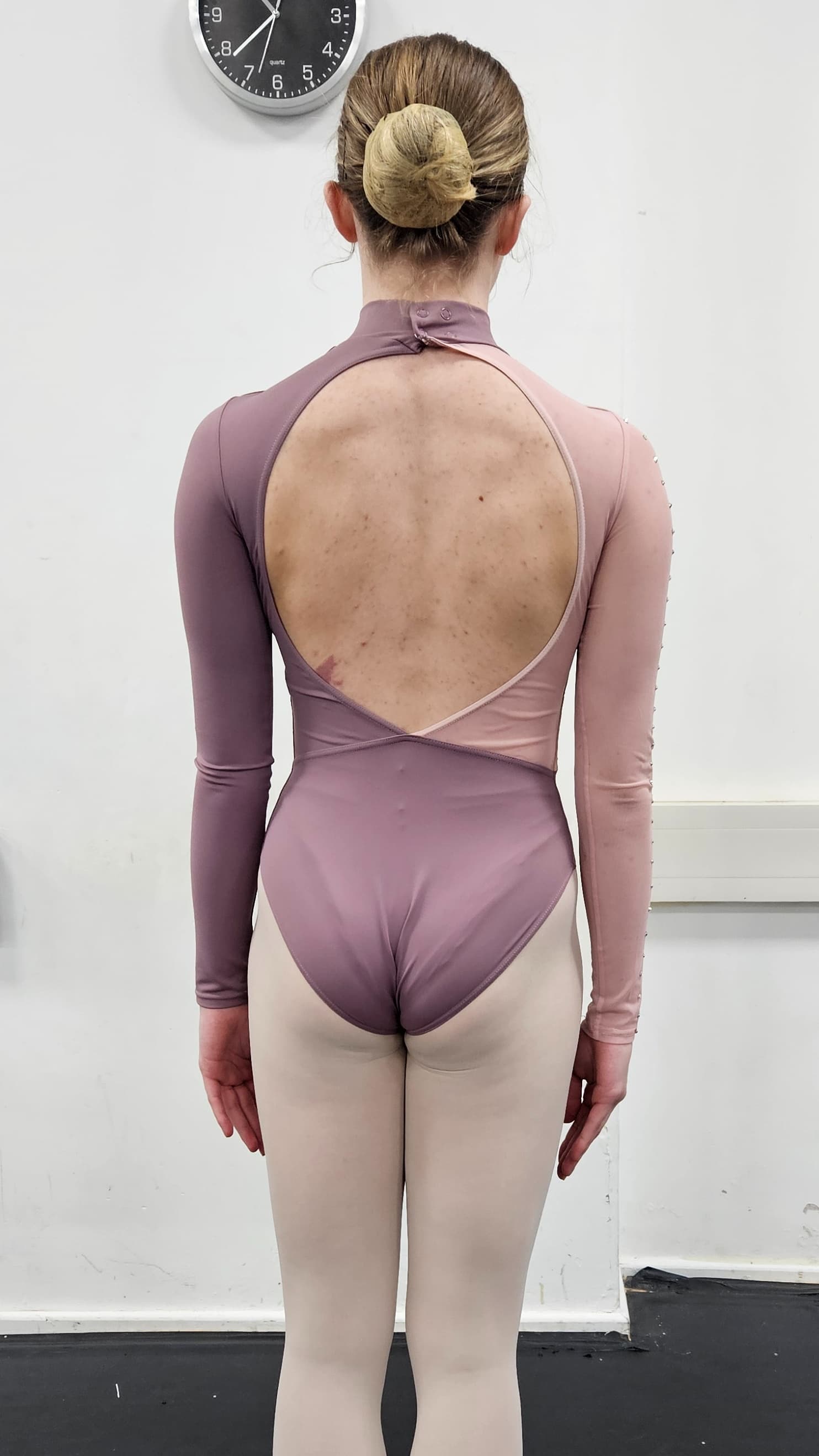 Weissman Pink Long Sleeved Leotard thumbnail 2