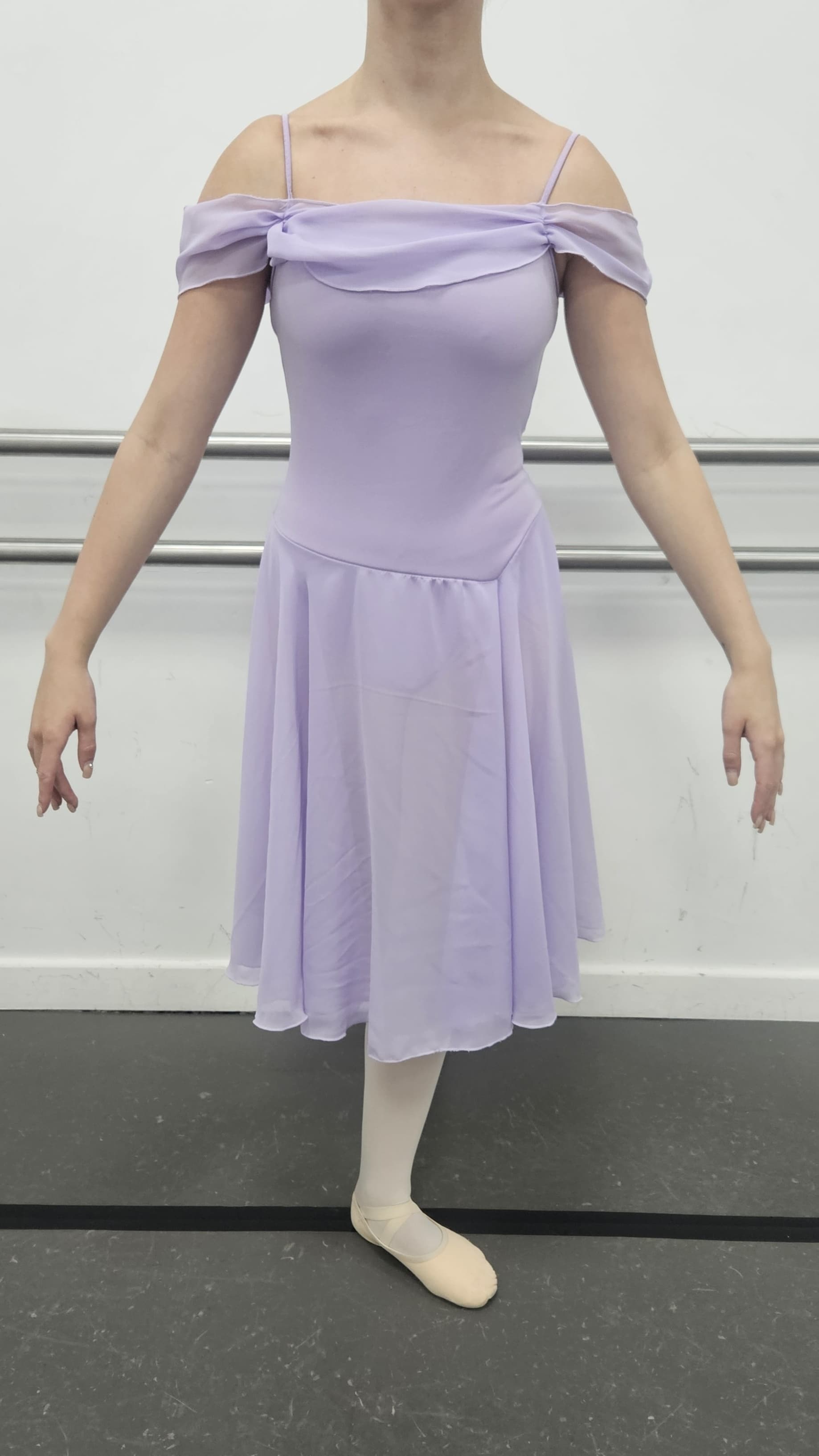 Les Sylphides Cold Shoulder Dress (Various Colours) thumbnail 5
