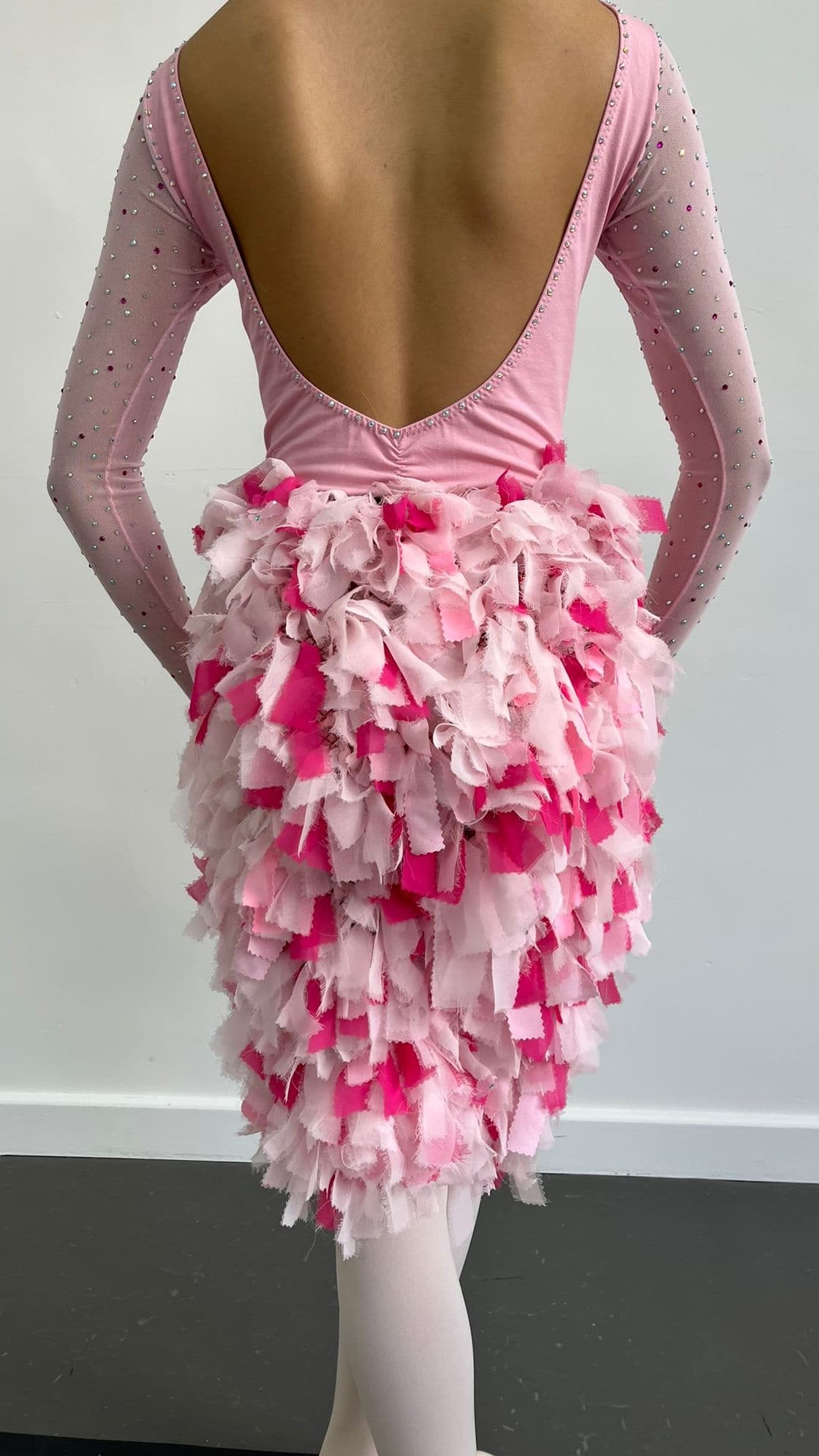Flamingo Pink Leotard thumbnail 4
