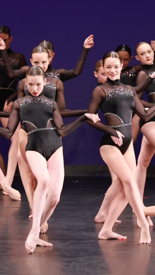 Wiessman Bye Bye Blackbird Black Leotard