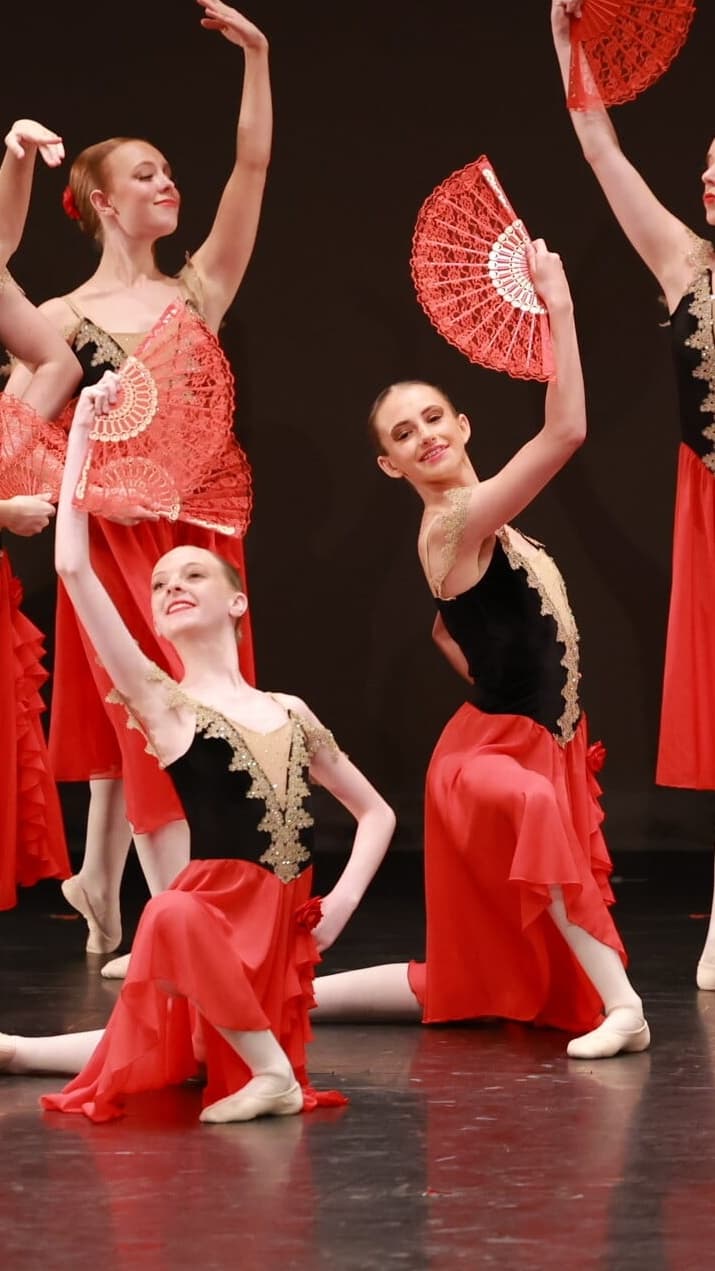Spanish Black and Red Dress