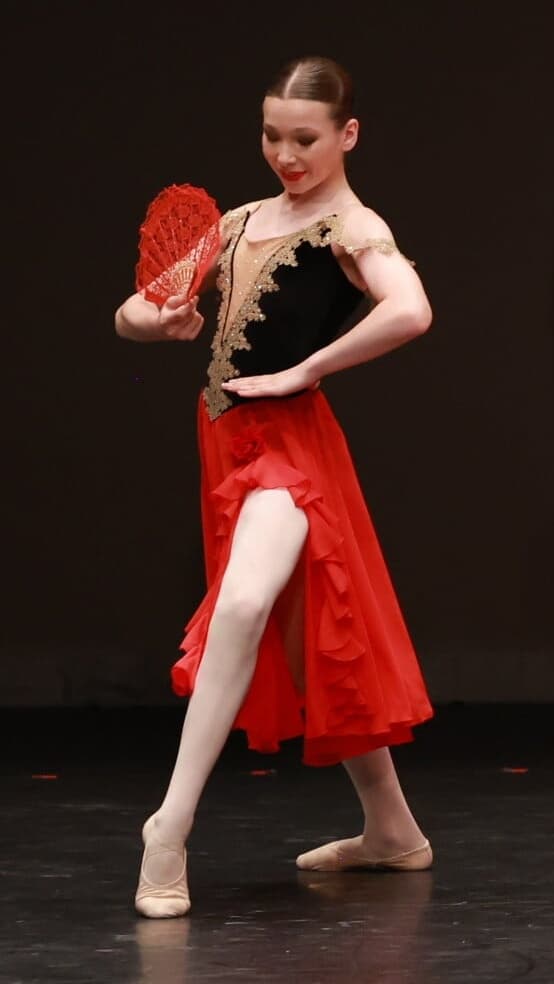 Spanish Black and Red Dress thumbnail 2