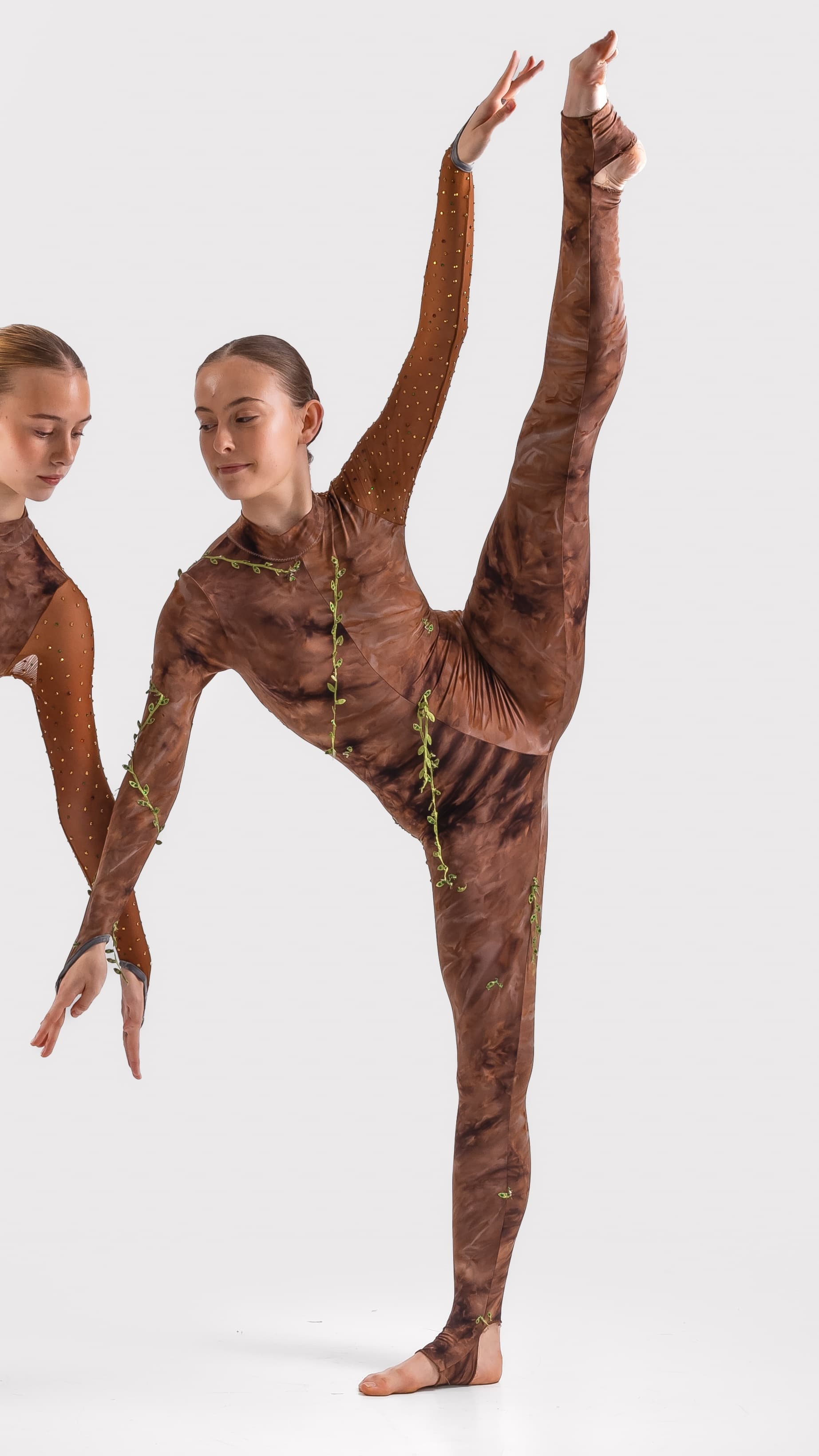 Tree Brown Catsuit