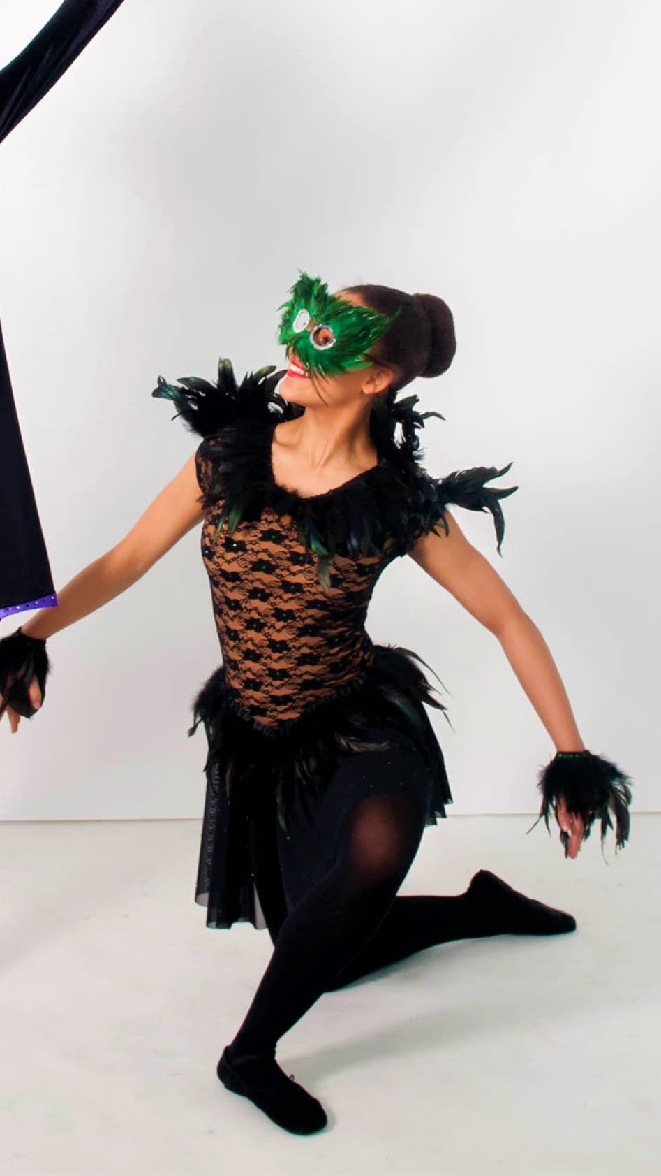 Maleficent Black Lace Dress