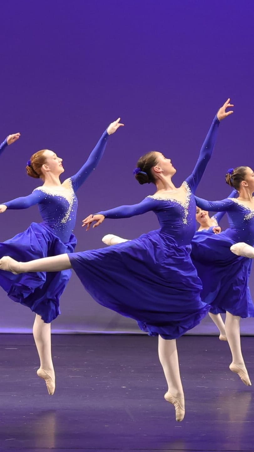 Danse Bacchanale Blue Long Sleeved Dress thumbnail 2