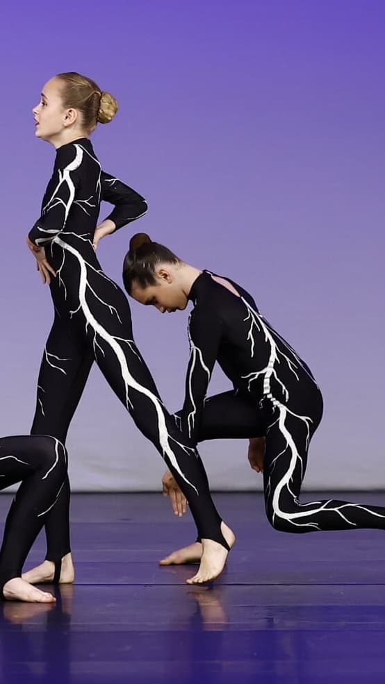 The Mind Black Painted Catsuit thumbnail 2