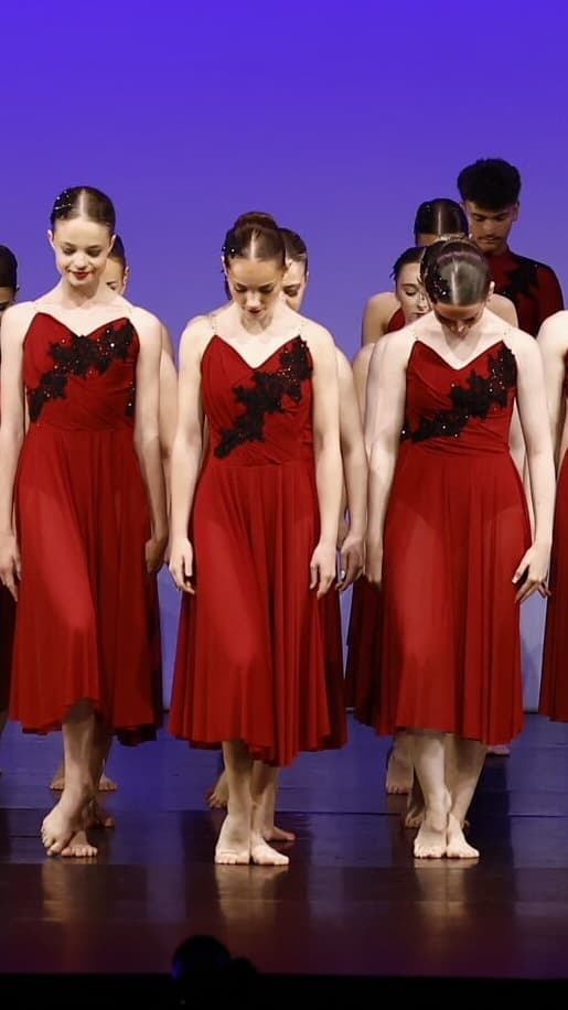 Voila Maroon Dress